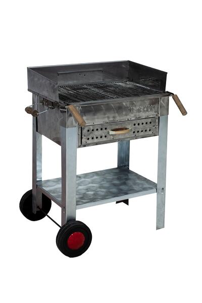 3M Mth-188 Pervazlı Çekmeceli Maltız Izgaralı Mangal (2 Tekerlekli)