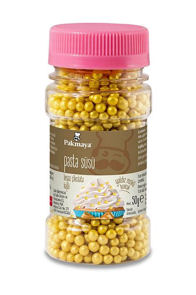 Pakmaya P.Susu Gilded Beads 50 Gr