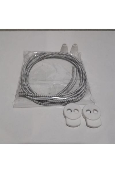 GEZER Elastic Smart Laces White Pocket with Note Kereta Gift