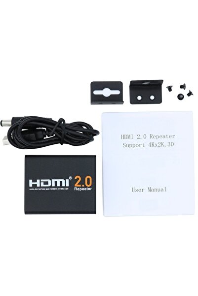 Alfais 4442 4k 2160p Hdmi 2.0 Repeater Dişi Dişi Kablo Extender Uzatıcı Ekleme Adaptörü