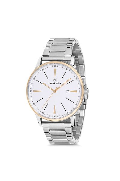 Frank Alex Men's Silver Color Wristwatch FA-0719-12583TM-5-640051