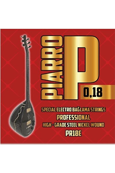 Piarro Pr18e Elektro Bağlama Teli Takımı ( Topuzlu )