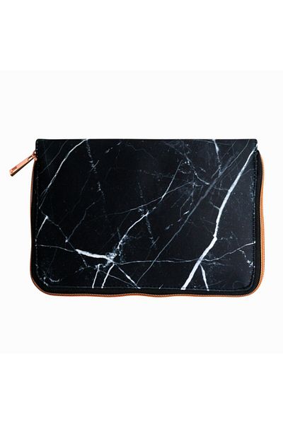 pape Portfolio File A5 Black Marble Pm18484