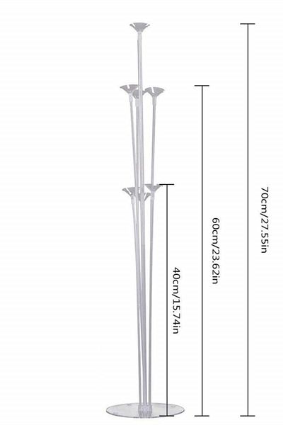 Kikajoy Balloon Presentation Stand 75 cm 7-piece