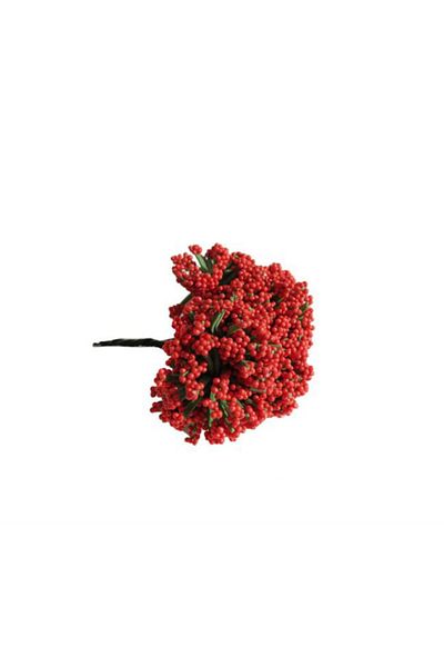 NO NAME Cipso Flower - Αποχυμωμένο Cipso - 144 τμχ Κόκκινο