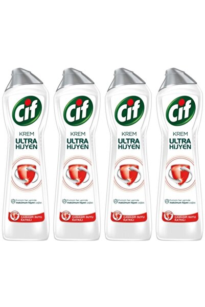 Cif Ultra Hijyen Krem 450 ml 4 Adet