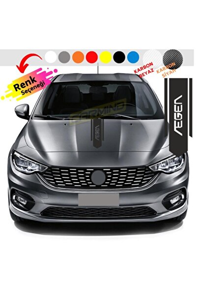 Carmind Fiat Egea Kaput Şerit Sticker