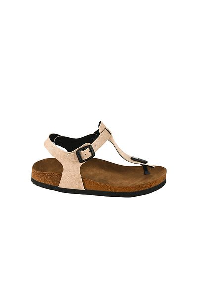 JustBow Unisex Beige Sandals