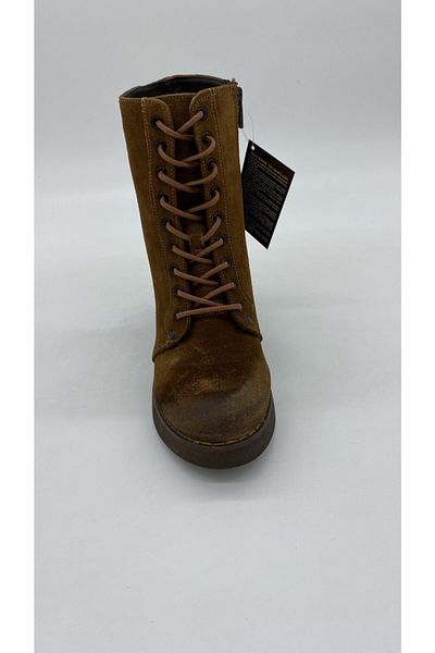 Riccardo Colli Rıccardo Collı Z.7154 Tan Suede Daily Δερμάτινες Μπότες