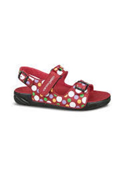 Ceyo Kız Çocuk Kırmızı Nomi Caprı Terlik