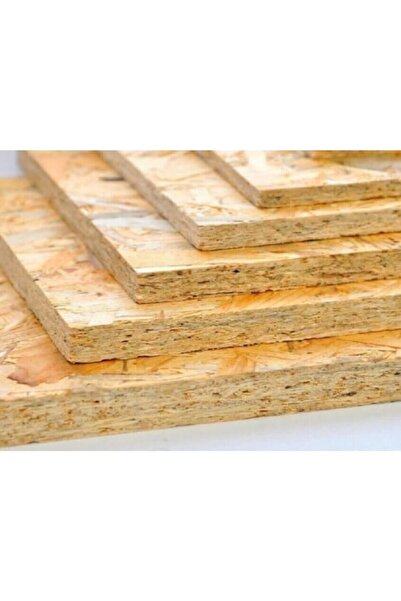 iAhşap (Ebat 20x50 cm-Kalınlık 11 MM-1 Adet) OSB Levha Panel Tabaka Plaka