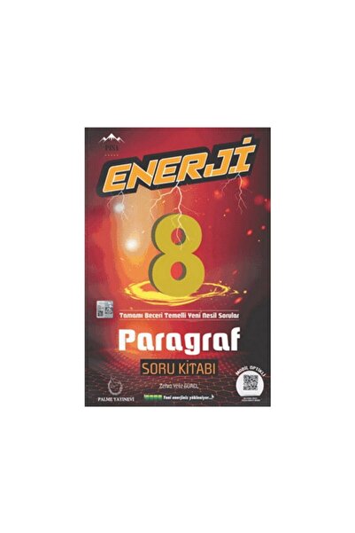 Palme Yayınevi 8. Sınıf Lgs Enerji Paragraf Soru Kitabı Palme Yayıncılık