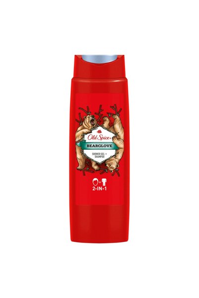 Old Spice جل استحمام وشامبو بيرجلوف 400 مل - عبوة من 6 قطع
