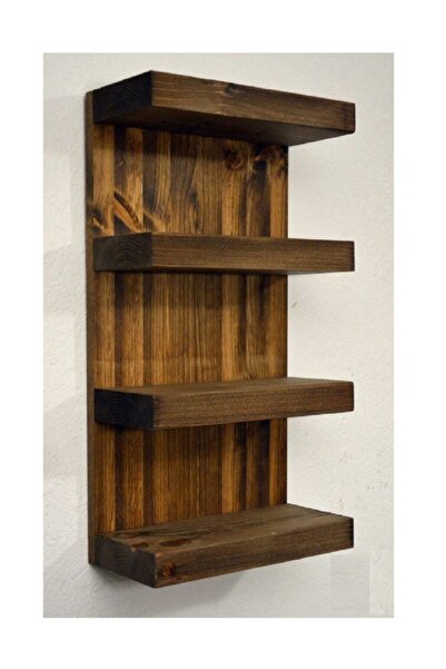 Genel Markalar 4 Gözlü Dekoratif Banyo Veya Havluluk Rafı Organizatörü