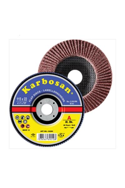 Genel Markalar 115 Mm 100 Kum Flap Disk Zımpara