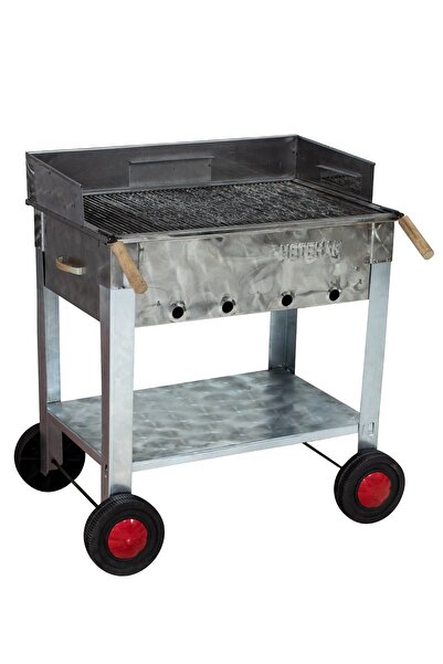 3M Mth-130 Pervazlı Maltız Izgaralı Mangal (4 Tekerlekli)