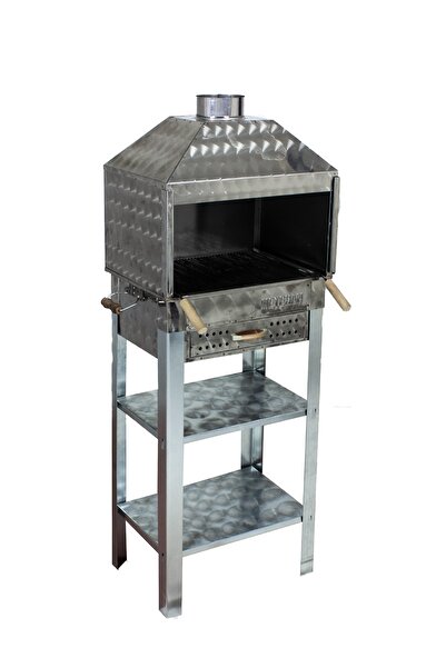 3M Mth-120 Davlumbazlı Bacalı Çekmeceli Maltız Izgaralı Mangal