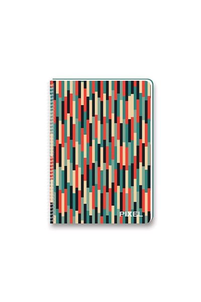 Keskin Colors Σημειωματάριο Sharp Pixel Spiral Pp Cover A4 100 φύλλων