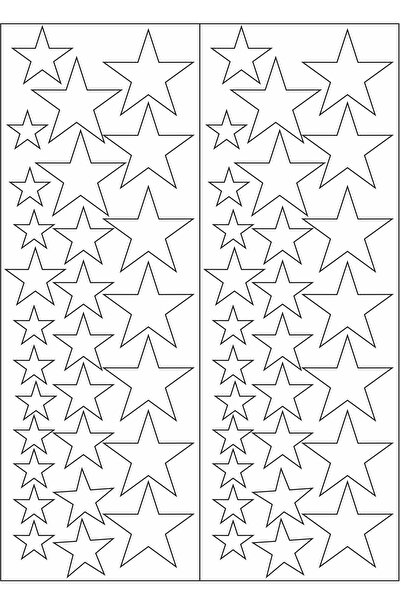 Tahtakurusu Tasarım إكسسوارات ديكور خشبية ثلاثية الأبعاد على شكل نجمة بيضاء