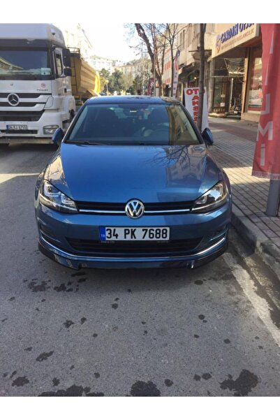 NamTuning Vw Golf Mk7 2012 2017 Tampon Altı Ön Ek Sport P Black Uyumlu