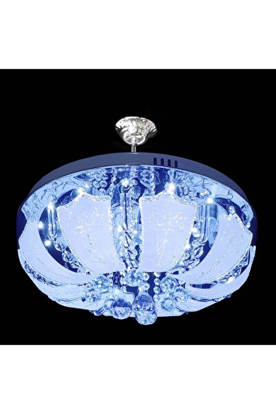 Mutlu Ledli Kumandalı Avize 45 cm