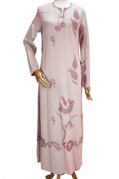 Reis Women's Powder Sile Cloth Hijab Dress