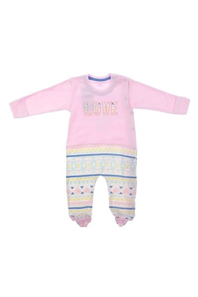 Aziz Bebe Pink Baby Girl Rompers