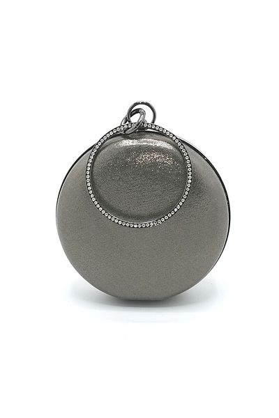 NAZART Geantă rotundă pentru femei pentru rochie de seară Platinum 259