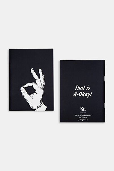 PK Design Caiete Talk To The Hand - A-okay