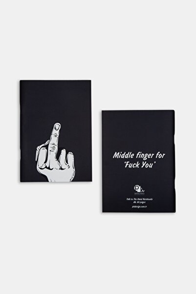 PK Design Caiete Talk To The Hand - Degetul mijlociu