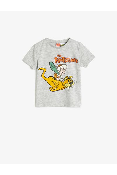 Koton Baby Boy Gray T-Shirt