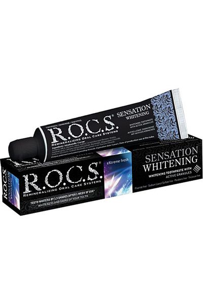 R.O.C.S. Rocs Sensation Whitening Intensive Whitening Toothpaste 60 Ml