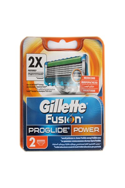 Gillette Fusıon Proglıde Power 2'li Yedek-10'lu Paket (sap 81521959)