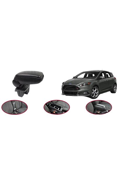 Niken Focus 3 Car Special Armrest Armrest 2015 Black