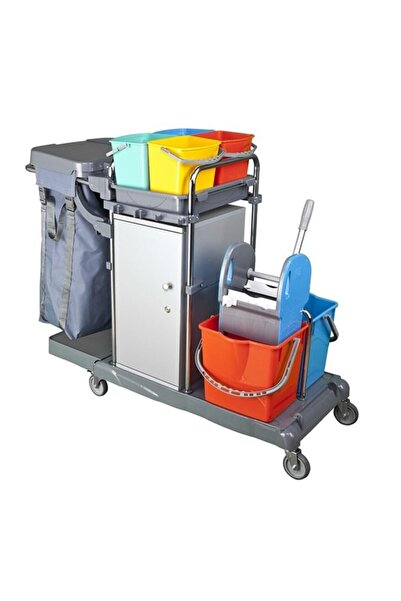 Genel Markalar Smart Dolaplı Kat Arabası Krom (ka805sk)