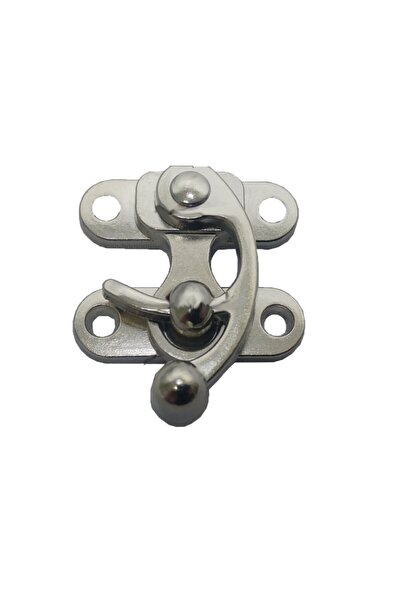 Yıldırım 4 قطع قفل صندوق صغير مع حلقة صغيرة من النوع النيكل قفل هواية قفل أما...