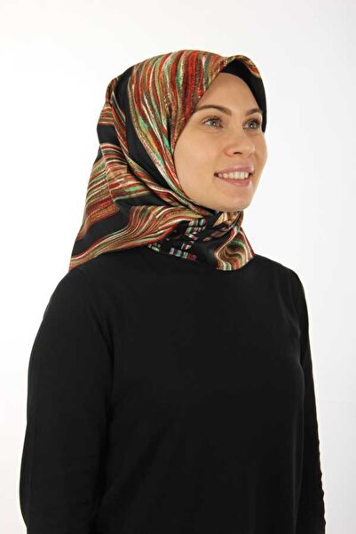 Cacharel Women's Brown Twill Silk Scarf
