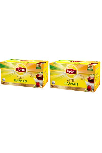 Lipton Golden Thresher Teapot Suzen Tea - 100 Pieces x 2 Pieces