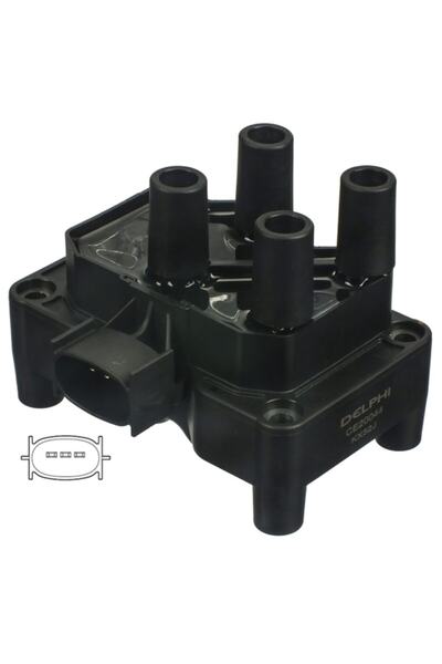 DELPHİ FORD FOCUS 1.6 ZETEC 05-07 BOBİN