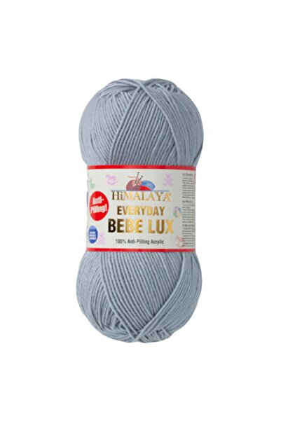 Himalaya Gri El Örgü İpi 5'li Paket 70445