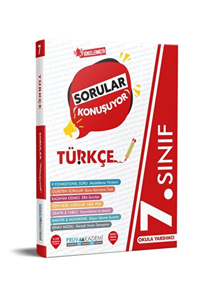 Pruva Akademi 7 Türkçe Soru Bankası