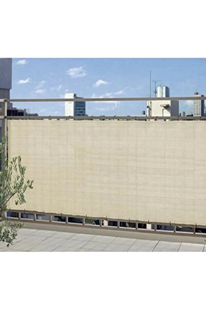 Ekonet شبكة تظليل لون كريمي 95% تكرار 1 × 10 متر من القماش المشمع