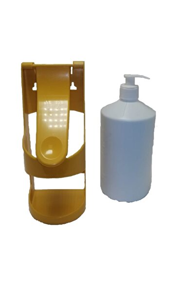TRENDY Dirsek Temaslı Pompalı Sabunluk / Dezenfektan Duvar Aparatı 1000ml