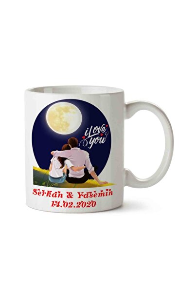 ART HEDİYE Sunset Valentine's Cup
