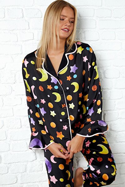 AYYILDIZ Pajama Set - Multi-color - Plain