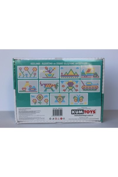 Kumtoys Unisex Children's Colorful Algorithm and Attention Development Coding Game
