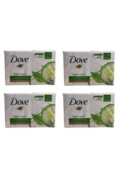 Dove Cream Bar Original Beauty Solid Soap 100 Gr 4 Pieces X 4 Pieces = 16 Pieces
