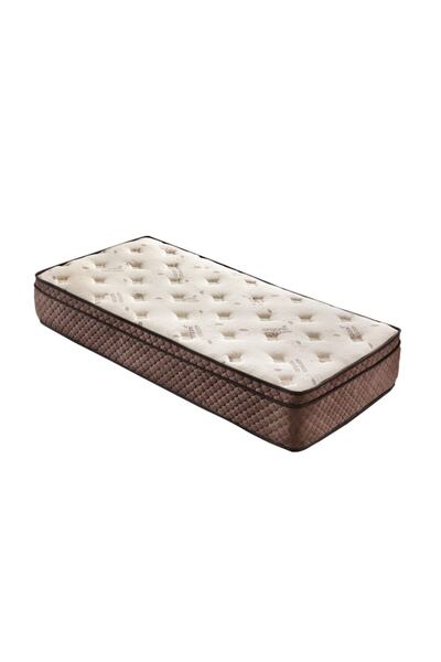Heyner 130x200 Organic Cotton Yaylı Yatak Lüx Ortopedik Pedli Yatak 130*200 cm