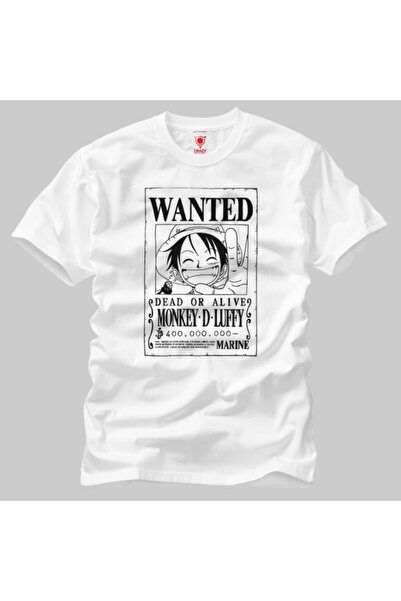 Crazy One Piece Luffy Wanted Чоловічий футболка