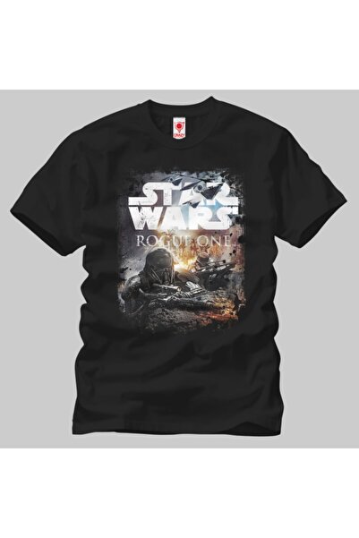 Crazy Star Wars: Rogue One Trooper ratna muška majica